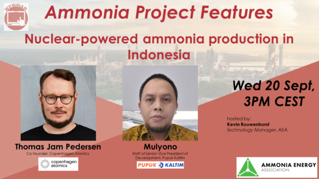 Nuclear-powered ammonia production in Indonesia