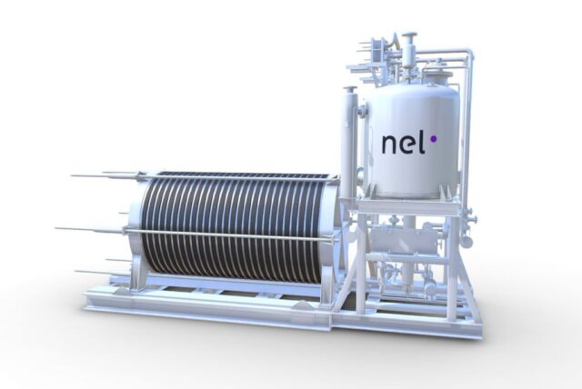 Nel’s alkaline electrolyser technology.