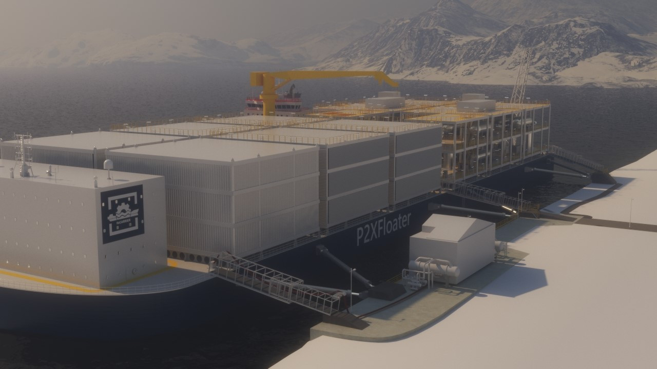 H2Carrier: integrated wind energy & offshore ammonia production in Norway