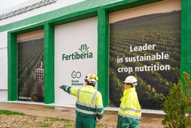 Fertiberia’s ammonia and fertiliser manufacturing complex in Puertollano.
