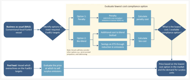 The FuelEU scheme gives operators several options for navigating the scheme.