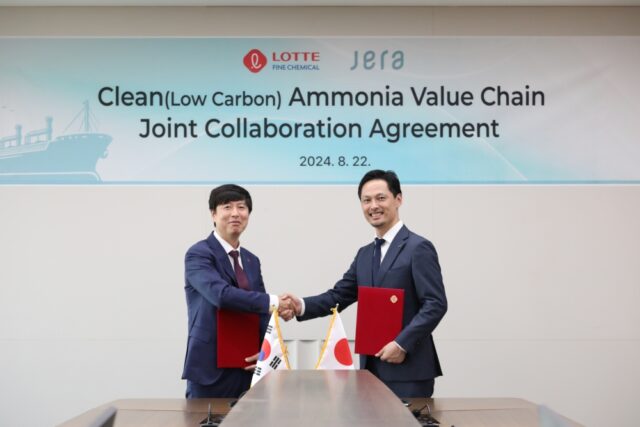 JERA and Lotte: ammonia fuel value chain between Japan and Korea