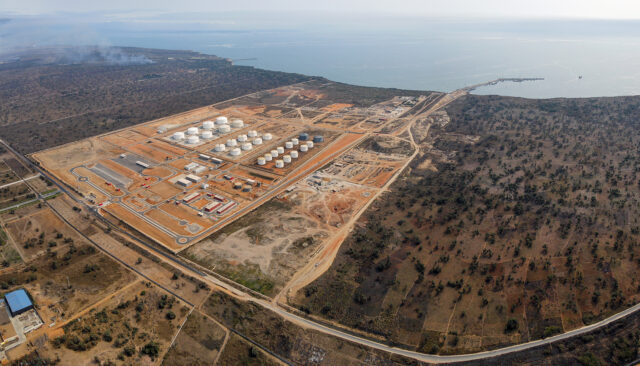 Sonangol, Gauff and Conjuncta's under-construction renewable ammonia project in Angola. 