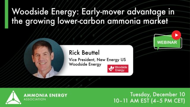 Woodside Energy: Early-mover advantage in the growing lower-carbon ammonia market