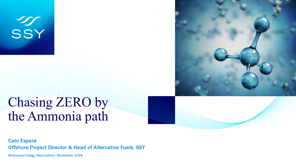 Chasing ZERO by the Ammonia path