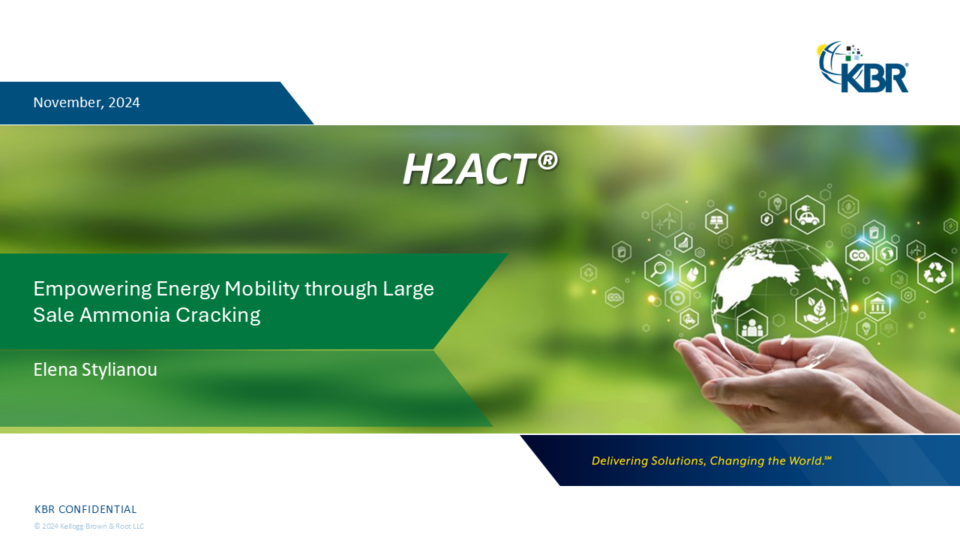 H2ACT: Empowering Energy Mobility through Large Scale Ammonia Cracking