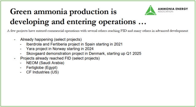 Deploying Electrolytic Hydrogen for Ammonia Plants