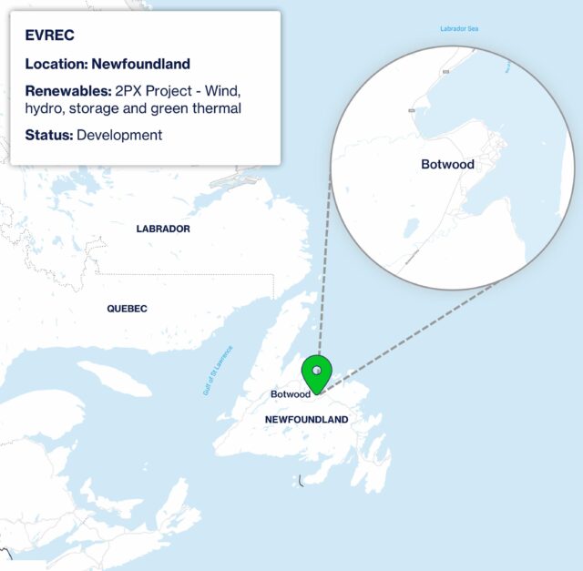 EDF Group will jointly develop the Exploits Valley Renewable Energy hydrogen and ammonia project with Abraxas Power.