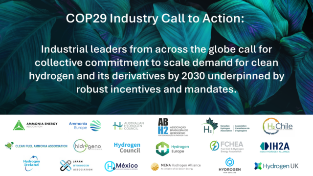 The AEA joins the Hydrogen Council and nearly two dozen other industry associations in calling for urgent, practical action to scale hydrogen development by 2030.