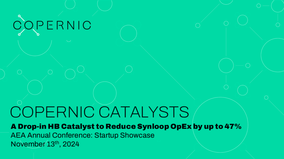 A Drop-in HB Catalyst to Reduce Synloop OpEx by up to 47%