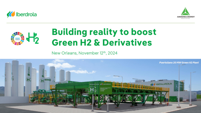 Building reality to boost Green H2 & Derivatives