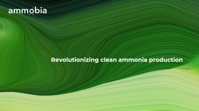 Ammobia's Haber-Bosch 2.0 : Low-capex, flexible ammonia synthesis technology