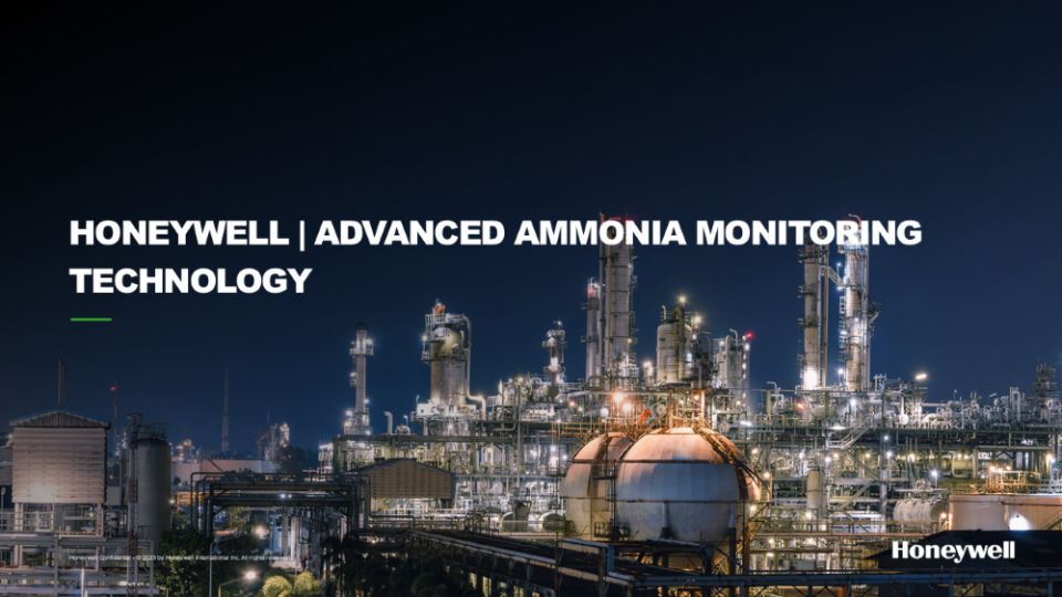 Honeywell | Advanced Ammonia Monitoring Technology