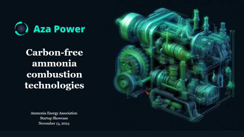 Carbon-free ammonia combustion technologies