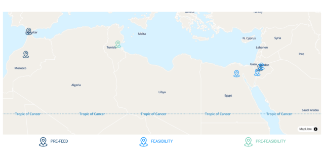 H2 Global Energy has a range of renewable projects currently under way at different stages of development.