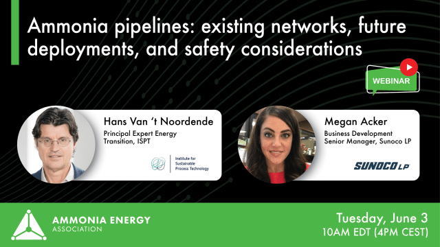 Project Features June 2025 episode: ammonia pipelines