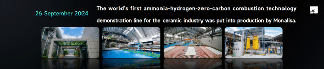 Monalisa’s ammonia-fired ceramics manufacturing demonstration.