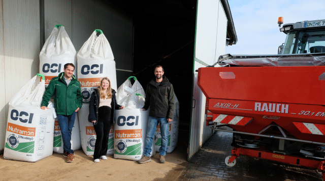 OCI will supply German agricultural cooperative RWZ with lower carbon fertilizers for the “KlimaPartner Landwirtschaft” carbon farming program.